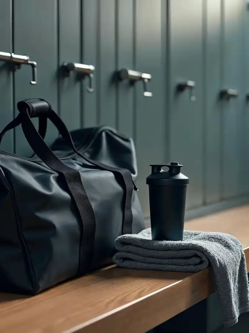 A BioFormula shaker bottle held at an athlete's side