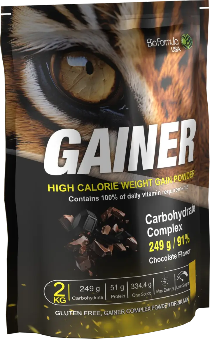 BioFormula Nutrition Gainer Complex, chocolate flavour, 2 kg bag